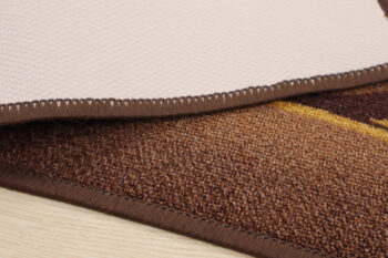 Berfin Dywany, Protišmykový behúň na mieru Zel 1001 Brown, šíre 80 cm, hnedá, chodba / predsieň