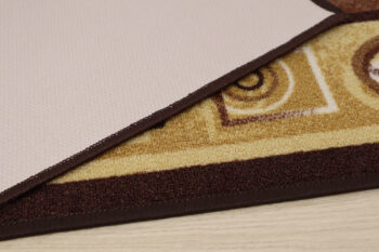 Berfin Dywany, Protišmykový behúň na mieru Zel 1004 Brown, šíre 100 cm, hnedá, chodba / predsieň