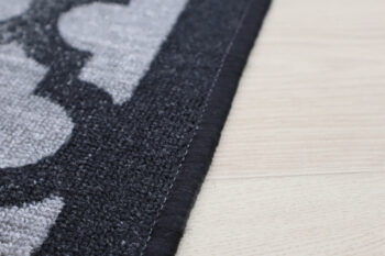 Berfin Dywany, Protišmykový behúň na mieru Zel 1017 Silver (Grey), šíre 100 cm, šedá, chodba / predsieň
