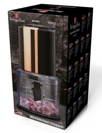 Berlinger Haus Sekáčik elektrický na ovoce a zeleninu Black Rose Collection