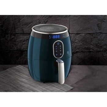 Berlinger Haus Teplovzdušná digitálna fritéza Aquamarine Metallic Line, 1350 W