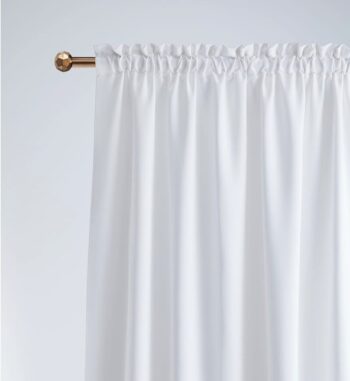 Biely zatemňovací záves 140x280 cm