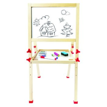 Bino Magnetická obojstranná tabuľa, 80 x 40 x 42 cm