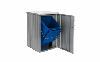 Biohort Box na odpadkový kôš BIOHORT Alex 1 (strieborná metalíza)