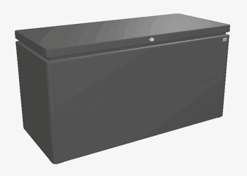 Biohort Dizajnový viacúčelový box BIOHORT LoungeBox (tmavo šedá metalíza) 160 cm (1 krabica)