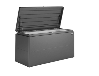 Biohort Dizajnový viacúčelový box BIOHORT LoungeBox (tmavo šedá metalíza) 200 cm (2 krabice)