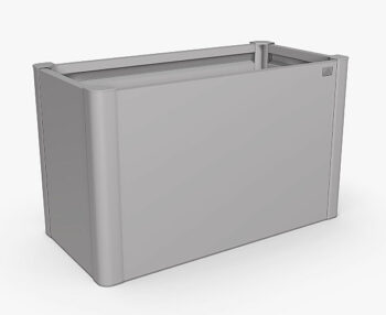 Biohort Hrantík Belvedere MIDI 61 cm (strieborná metalíza) 102 cm (3 krabice)