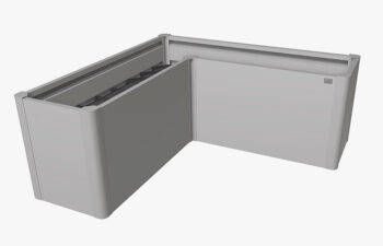 Biohort Hrantík Belvedere MIDI L 61 cm (strieborná metalíza) 102 x 102 cm (7 krabíc)