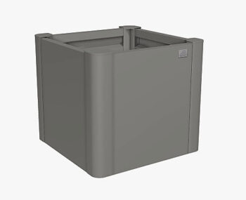 Biohort Hrantík Belvedere MINI 45 cm (sivá kremeň metalíza) 53 cm (3 krabice)