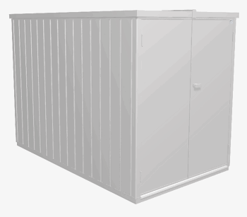 Biohort Multifunkčný úložný priestranný box BIOHORT Minigaráž (strieborná metalíza)