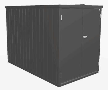 Biohort Multifunkčný úložný priestranný box BIOHORT Minigaráž (tmavo šedá metalíza)