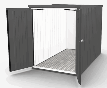 Biohort Multifunkčný úložný priestranný box BIOHORT Minigaráž (tmavo šedá metalíza)