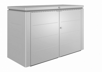 Biohort Multiúčelový úložný box HighBoard 200 x 84 x 127 (strieborná metalíza) 200 cm (3 krabice)