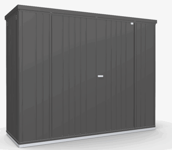 Biohort Skriňa na náradie BIOHORT veľ. 230 227 x 83 (tmavosivá metalíza) 230 cm (2 krabice)