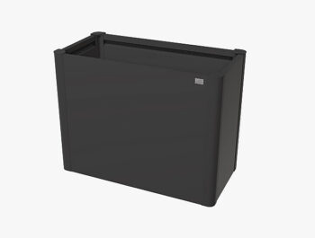 Biohort Truhlík Belvedere MAXI 77 cm (tmavo šedá metalíza) 152 cm (3 krabice)