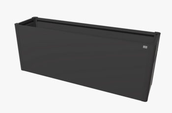 Biohort Truhlík Belvedere MAXI 77 cm (tmavo šedá metalíza) 152 cm (3 krabice)