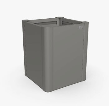 Biohort Truhlík Belvedere MIDI 61 cm (sivá kremeň metalíza) 102 cm (3 krabice)