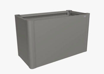 Biohort Truhlík Belvedere MIDI 61 cm (sivá kremeň metalíza) 102 cm (3 krabice)