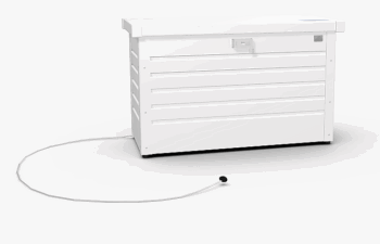 Biohort Úložný zamykací box (biela) 100 cm