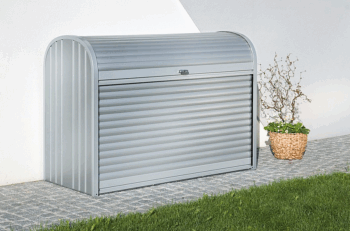 Biohort Viacúčelový roletový box BIOHORT StoreMax veľ. 120 117 x 73 x 109 (strieborná metalíza)