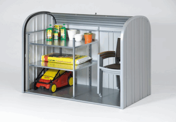 Biohort Viacúčelový roletový box BIOHORT StoreMax veľ. 120 117 x 73 x 109 (strieborná metalíza)