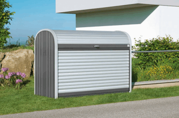 Biohort Viacúčelový roletový box BIOHORT StoreMax veľ. 160 163 x 78 x 120 (tmavosivá metalíza)