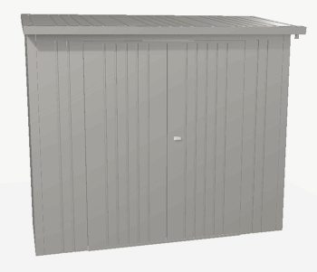 Biohort Viacúčelový sklad krbového dreva BIOHORT drevník WoodStock 229 x 102 (sivý kremeň metalíza)