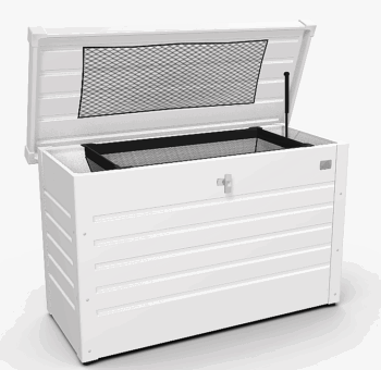 Biohort Vonkajší úložný box FreizeitBox 134 x 62 x 71 (biela)