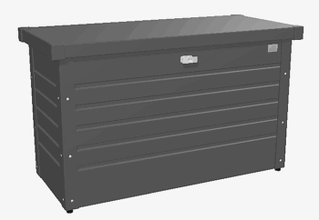 Biohort Vonkajší úložný box FreizeitBox 134 x 62 x 71 (tmavo šedá metalíza)