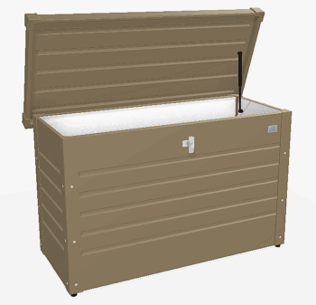 Biohort Vonkajší úložný box FreizeitBox 159 x 79 x 83 (bronzová metalíza)