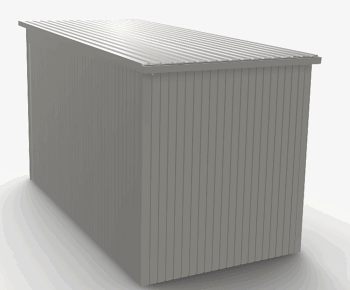 Biohort Záhradný domček BIOHORT Avantgarde A4 duo 180 × 340 cm (sivý kremeň metalíza)