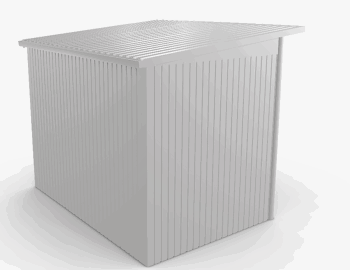 Biohort Záhradný domček BIOHORT Avantgarde A5 260 × 180 cm (strieborná metalíza)