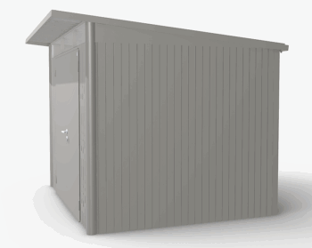 Biohort Záhradný domček BIOHORT Avantgarde A6 duo 260 × 220 cm (sivý kremeň metalíza)
