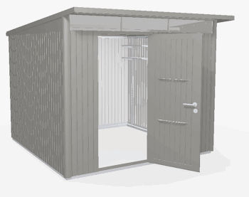 Biohort Záhradný domček BIOHORT Avantgarde A7 260 × 260 cm (sivý kremeň metalíza)