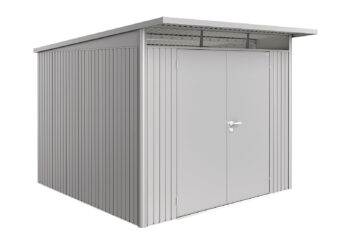 Biohort Záhradný domček BIOHORT Avantgarde A7 duo 260 × 260 cm (strieborná metalíza)
