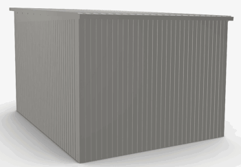 Biohort Záhradný domček BIOHORT Avantgarde A8 260 × 340 cm (sivý kremeň metalíza)