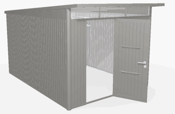 Biohort Záhradný domček BIOHORT Avantgarde A8 260 × 340 cm (sivý kremeň metalíza)