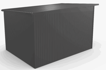 Biohort Záhradný domček BIOHORT Avantgarde A8 260 × 340 cm (tmavo šedá metalíza)