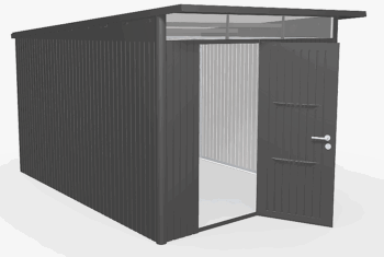 Biohort Záhradný domček BIOHORT Avantgarde A8 260 × 340 cm (tmavo šedá metalíza)