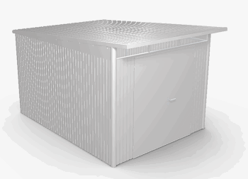 Biohort Záhradný domček BIOHORT Avantgarde A8 duo 260 × 340 cm (strieborná metalíza)