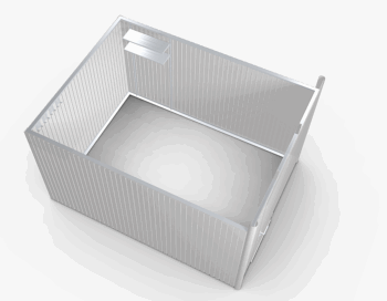 Biohort Záhradný domček BIOHORT Avantgarde A8 duo 260 × 340 cm (strieborná metalíza)
