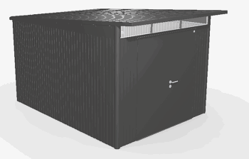 Biohort Záhradný domček BIOHORT Avantgarde A8 duo 260 × 340 cm (tmavo šedá metalíza)