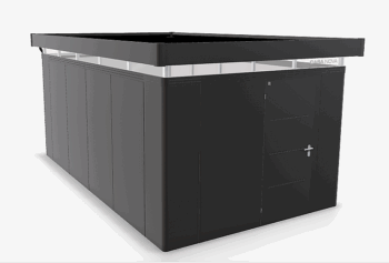Biohort Záhradný domček BIOHORT Casanova 330 × 530 cm (tmavo šedá metalíza) Orientácia dverí vľavo