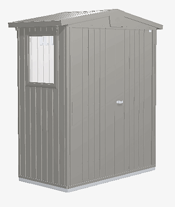 Biohort Záhradný domček BIOHORT Europa 1 - 172 × 84 cm (sivý kremeň metalíza)