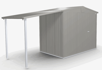 Biohort Záhradný domček BIOHORT Europa 3 - 244 × 156 cm (sivý kremeň metalíza)