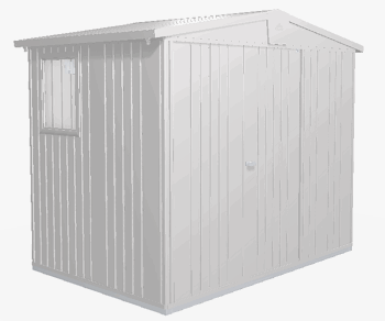 Biohort Záhradný domček BIOHORT Europa 3 - 244 × 156 cm (strieborná metalíza)