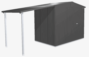 Biohort Záhradný domček BIOHORT Europa 3 - 244 × 156 cm (tmavo šedá metalíza)