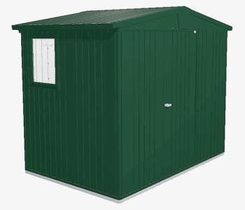 Biohort Záhradný domček BIOHORT Europa 3 - 244 × 156 cm (tmavo zelená)