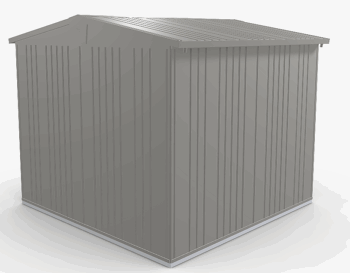 Biohort Záhradný domček BIOHORT Europa 4 - 244 × 228 cm (sivý kremeň metalíza)