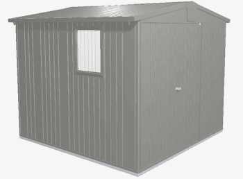 Biohort Záhradný domček BIOHORT Europa 4 - 244 × 228 cm (sivý kremeň metalíza)